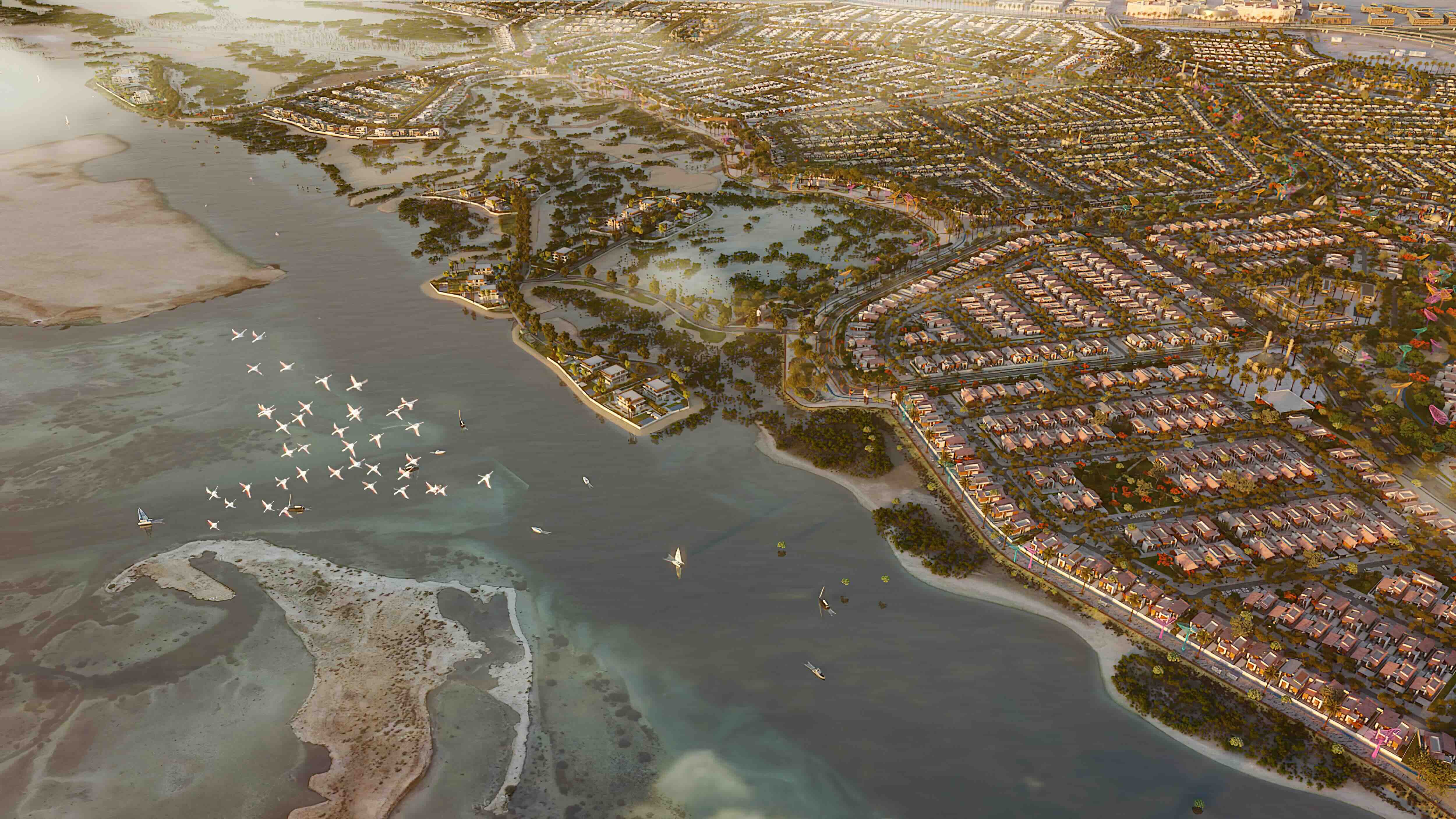 Saadiyat Lagoons  master plan
