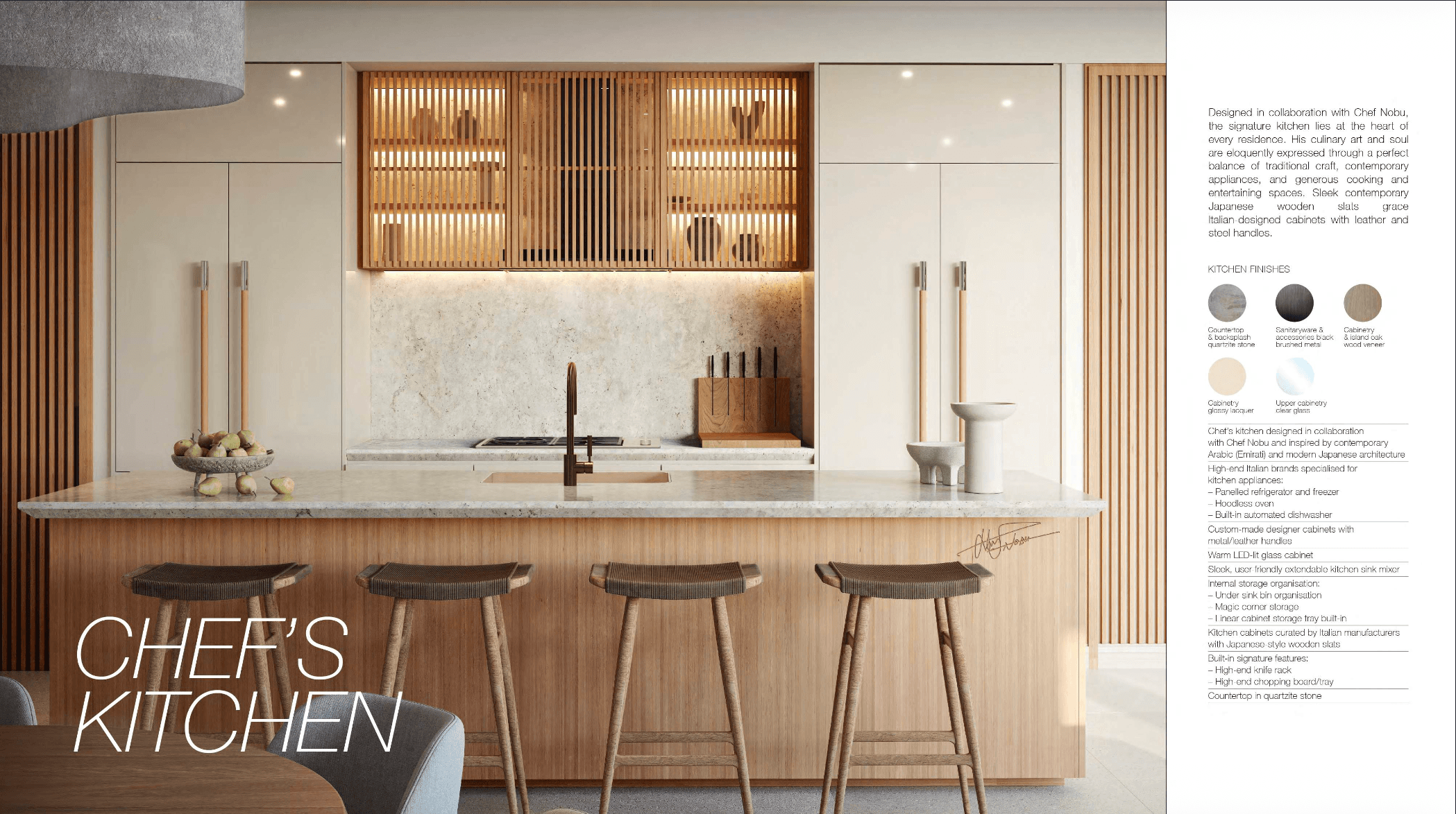 Nobu Residences finish 2