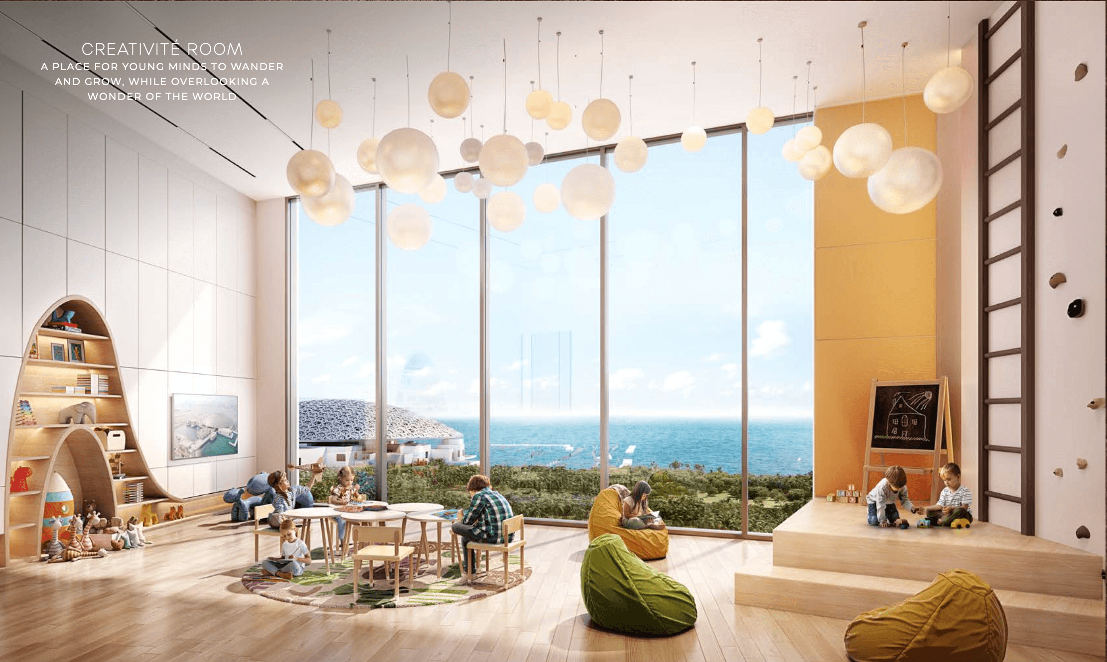 Louvre Abu Dhabi Residences interior 5