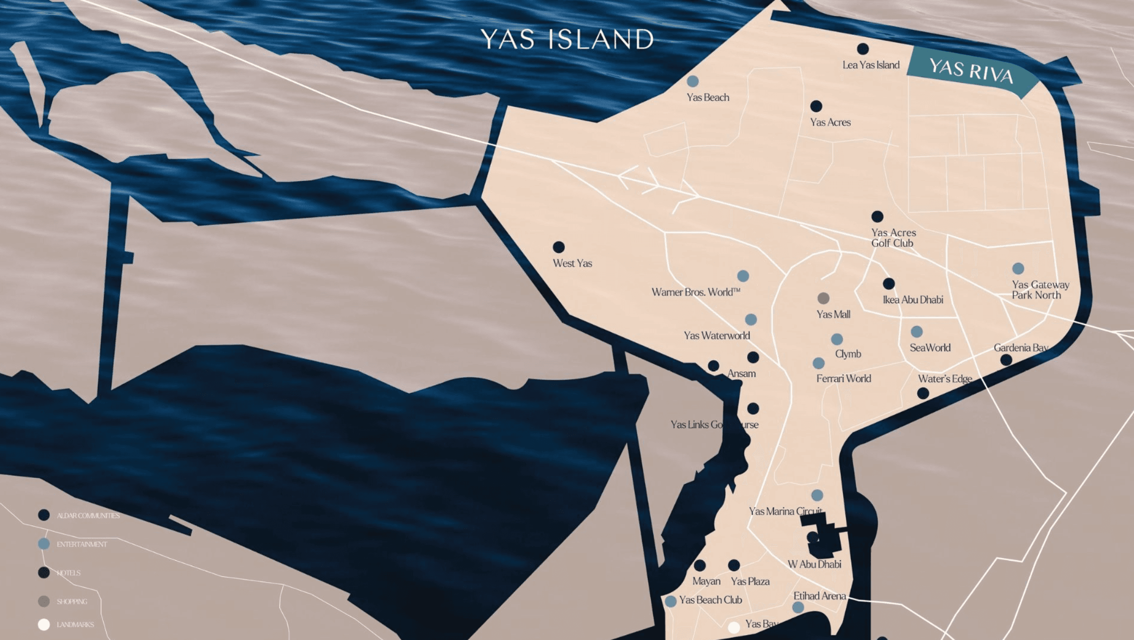 Yas Riva Villas master plan