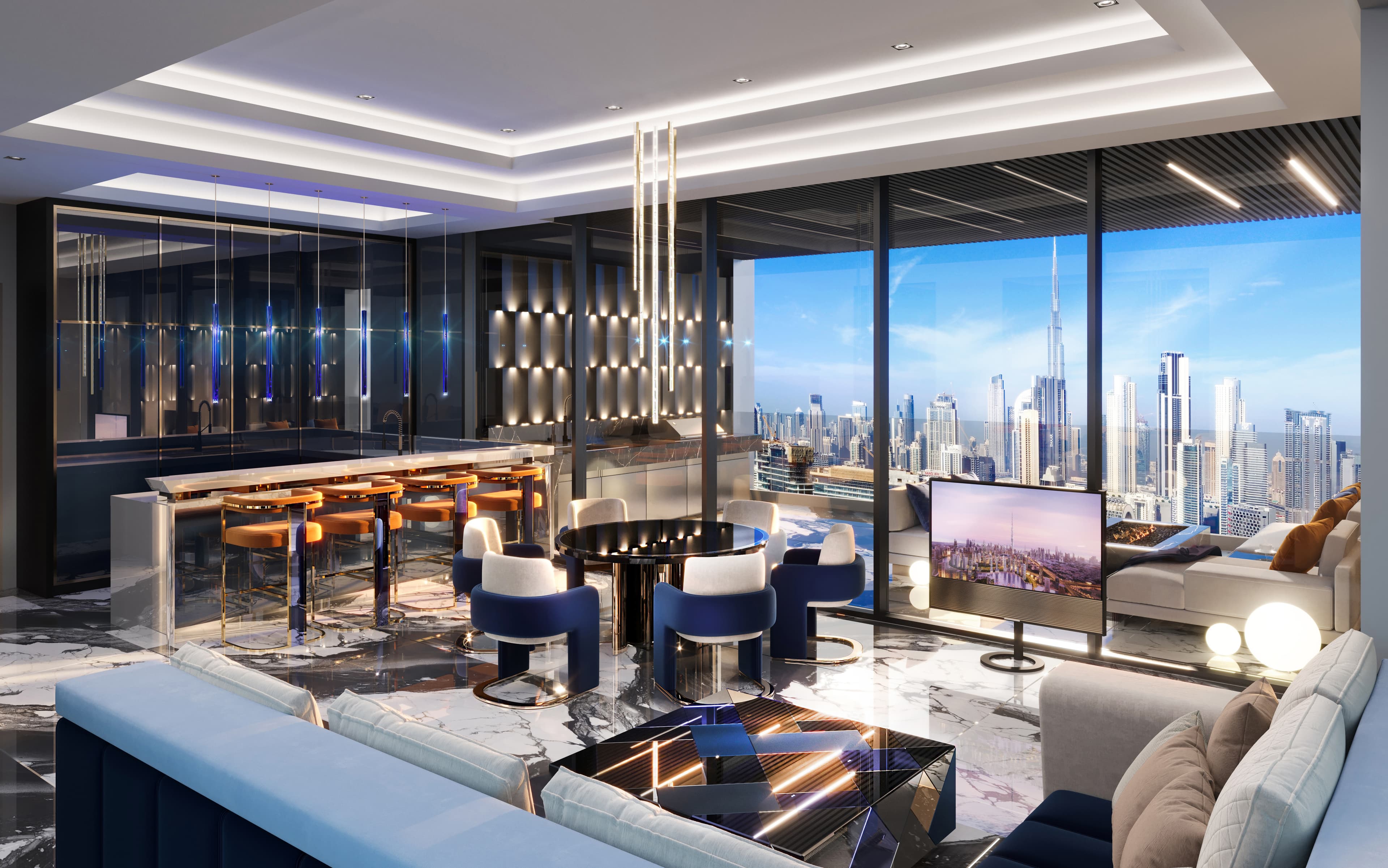 Burj Binghatti Jacob & Co Residences interior 1