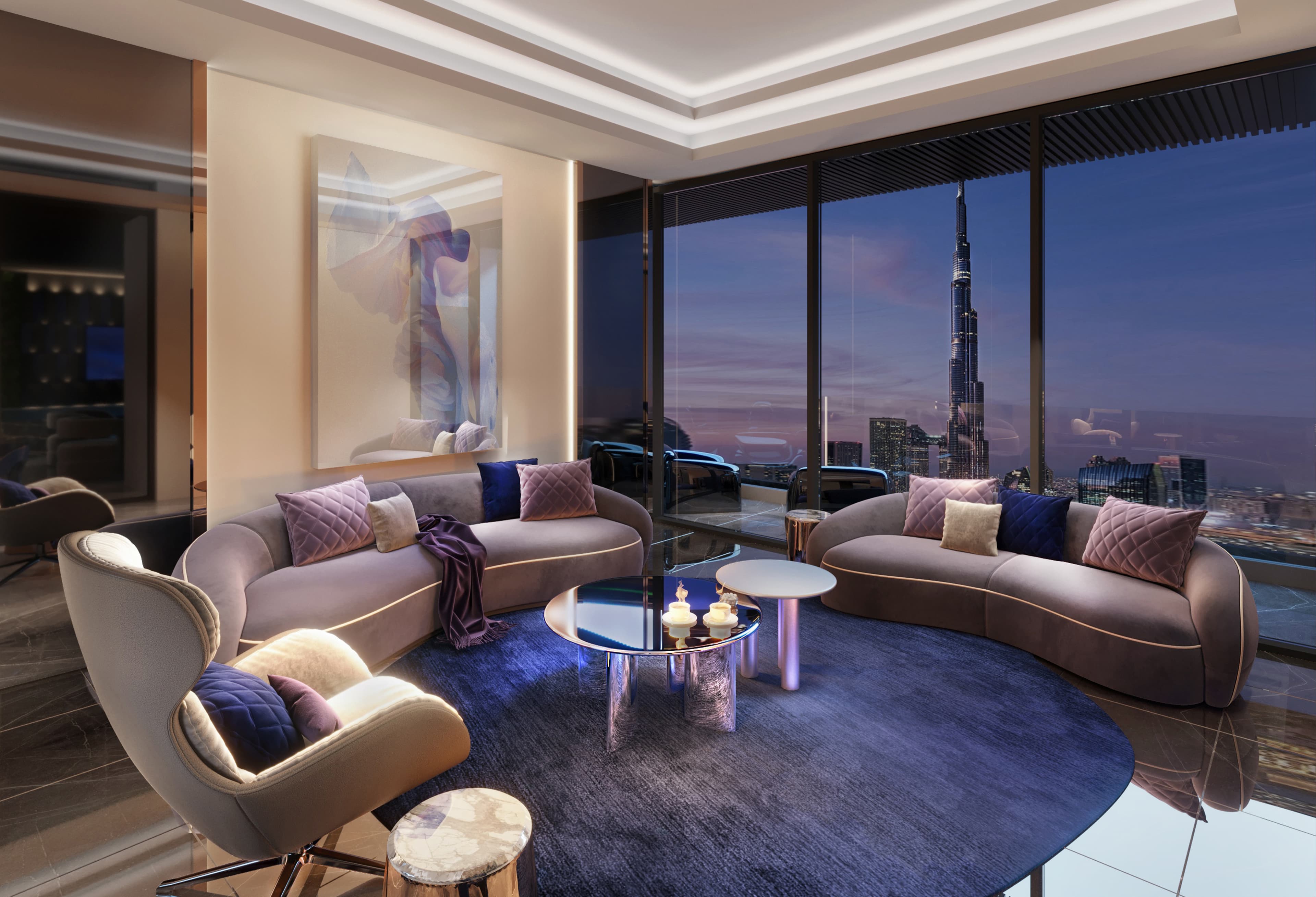 Burj Binghatti Jacob & Co Residences interior 5