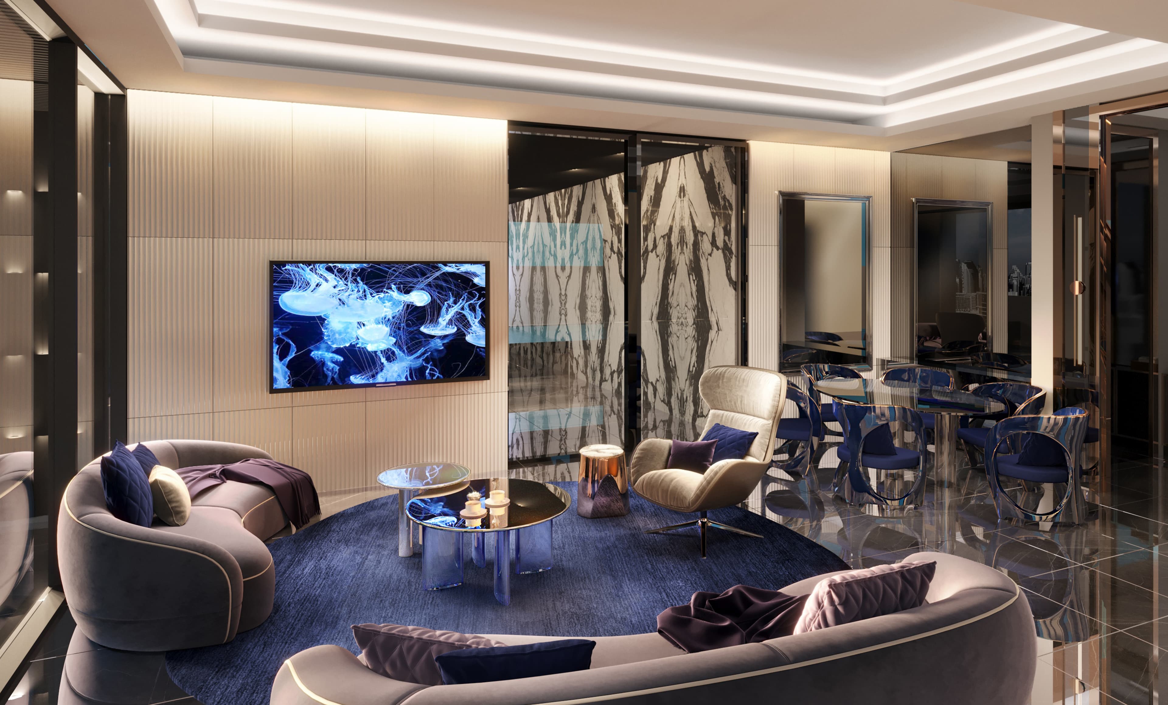 Burj Binghatti Jacob & Co Residences interior 6