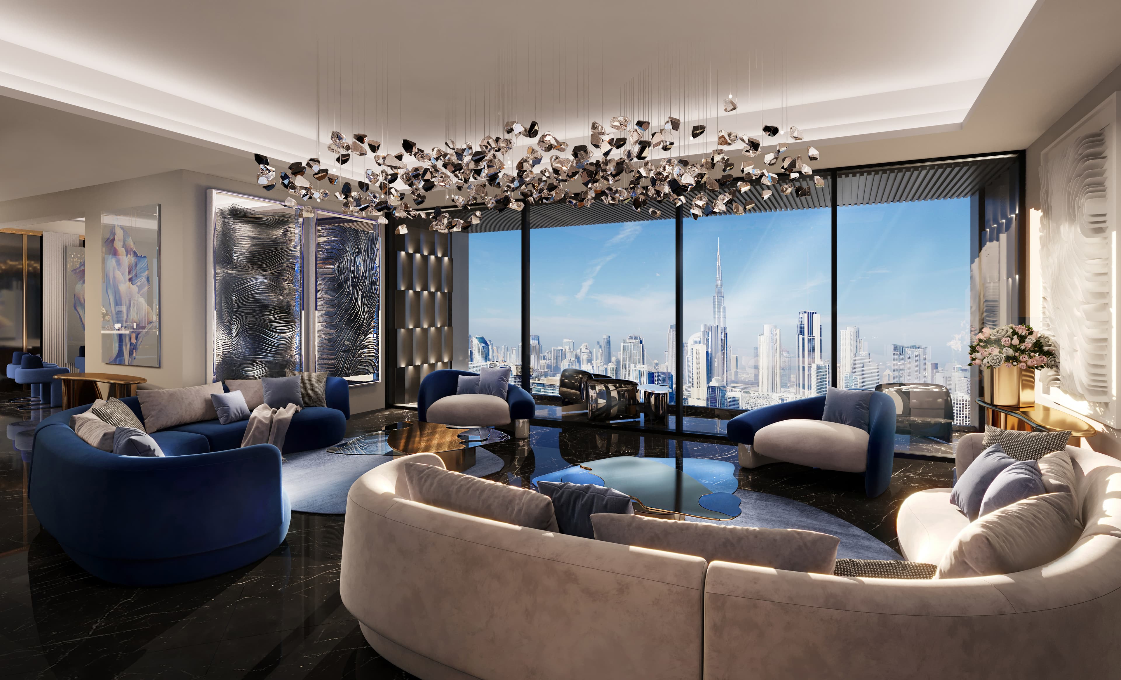 Burj Binghatti Jacob & Co Residences interior 14
