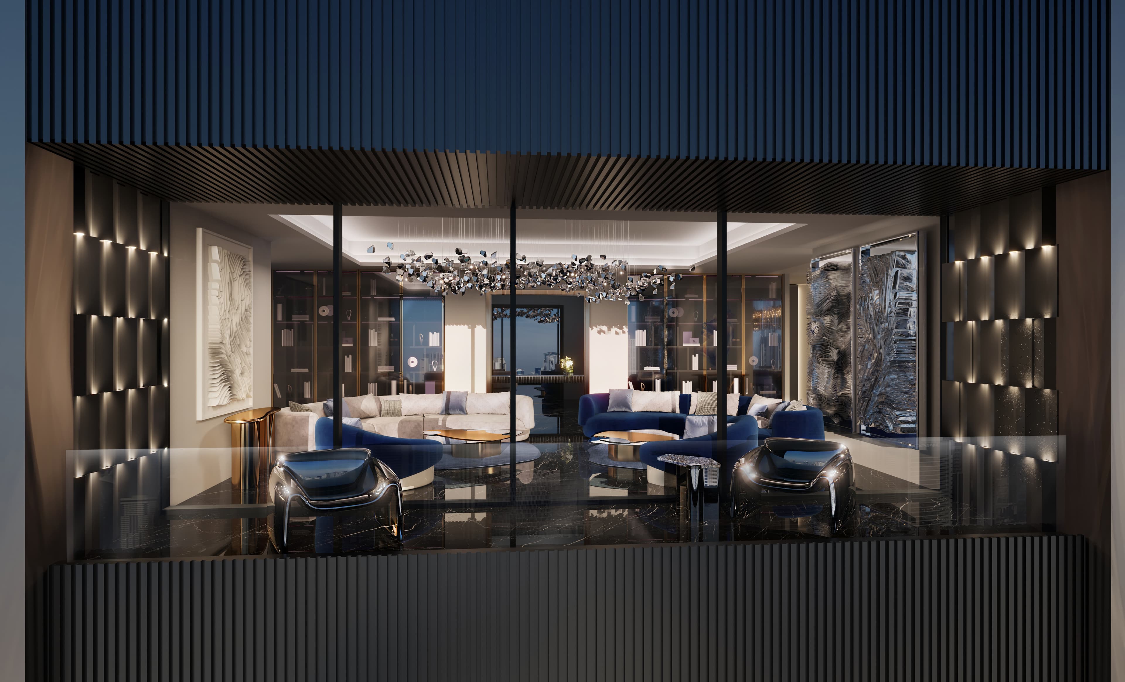 Burj Binghatti Jacob & Co Residences interior 16