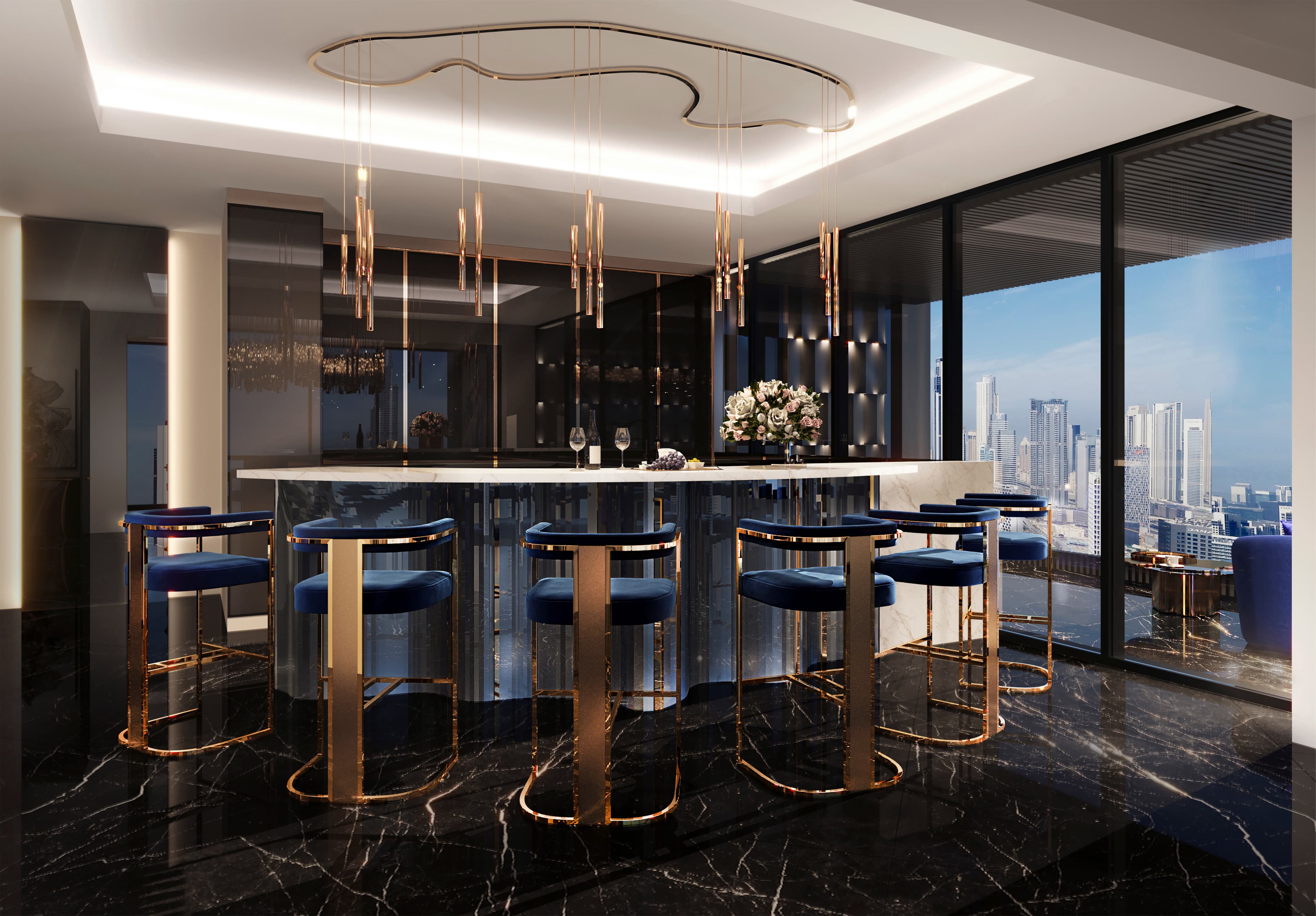 Burj Binghatti Jacob & Co Residences interior 18