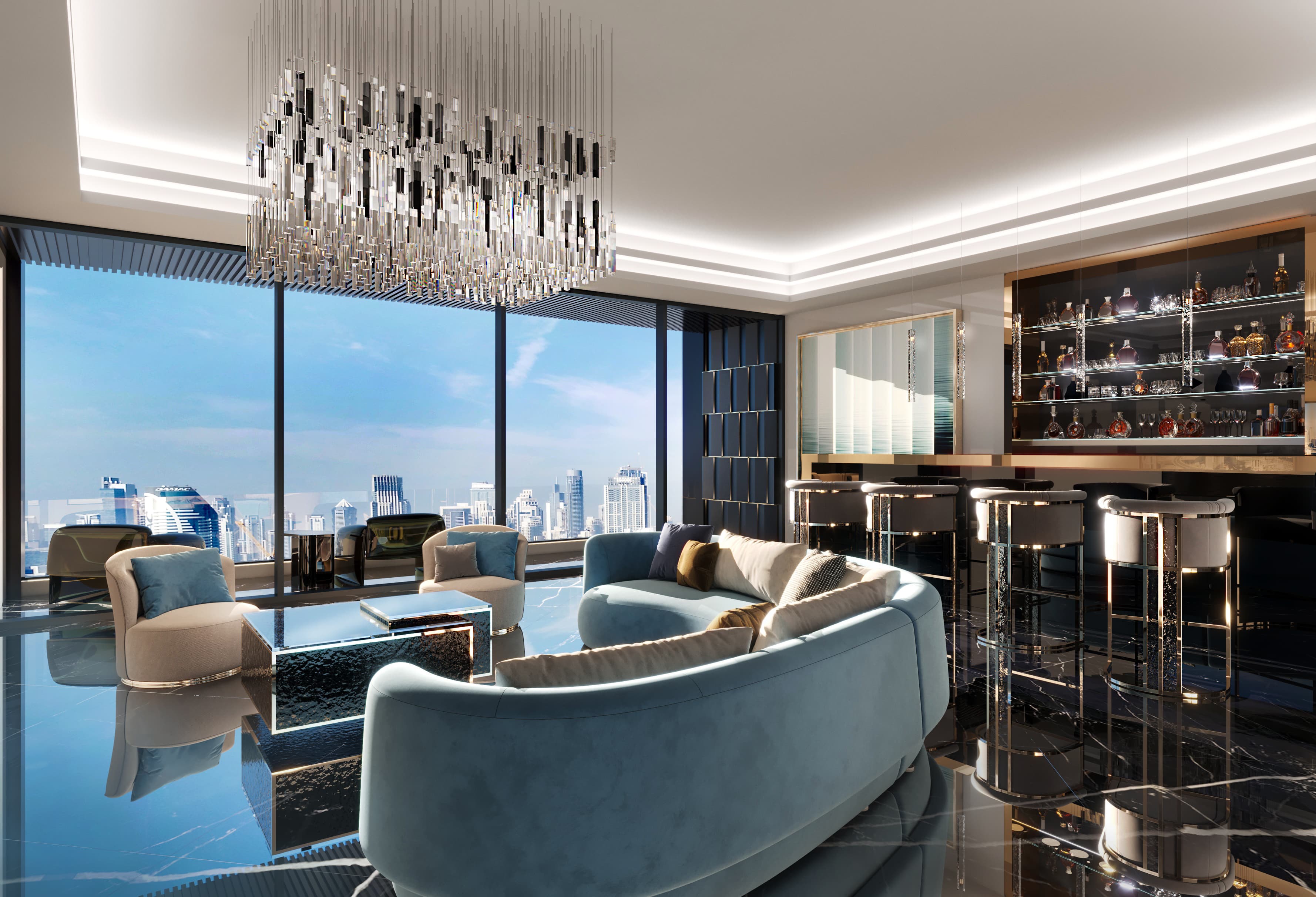 Burj Binghatti Jacob & Co Residences interior 22