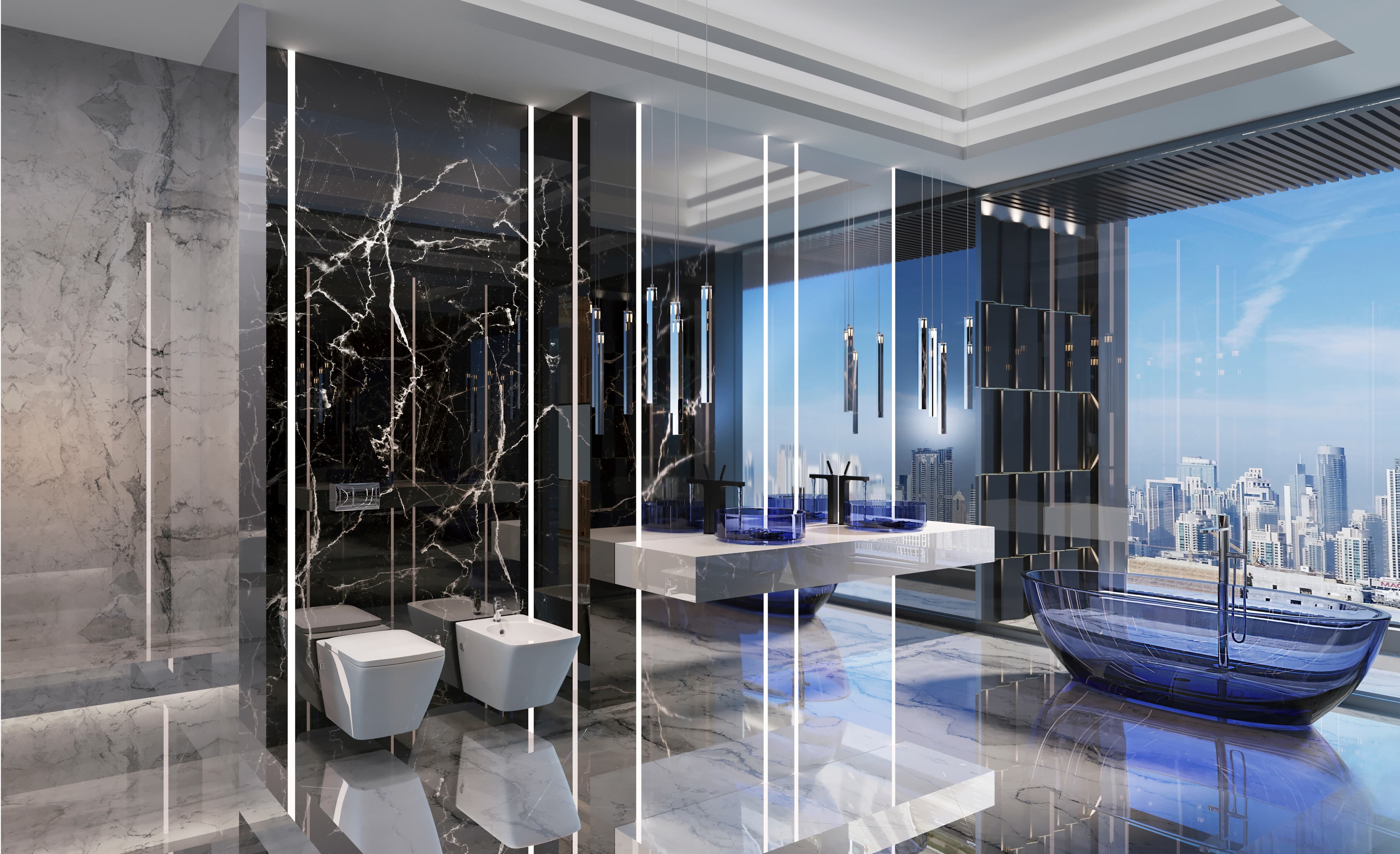 Burj Binghatti Jacob & Co Residences interior 24