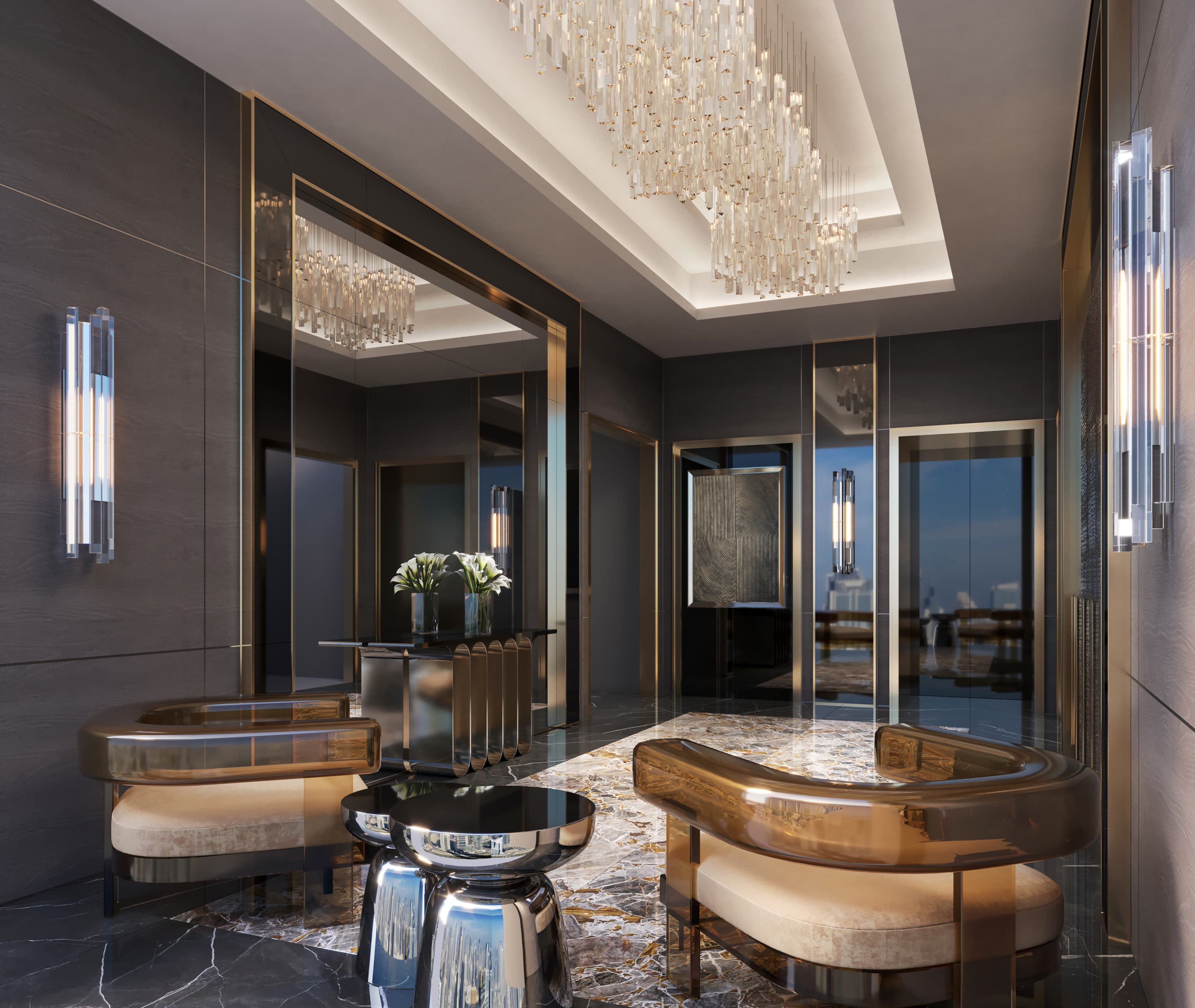 Burj Binghatti Jacob & Co Residences interior 29