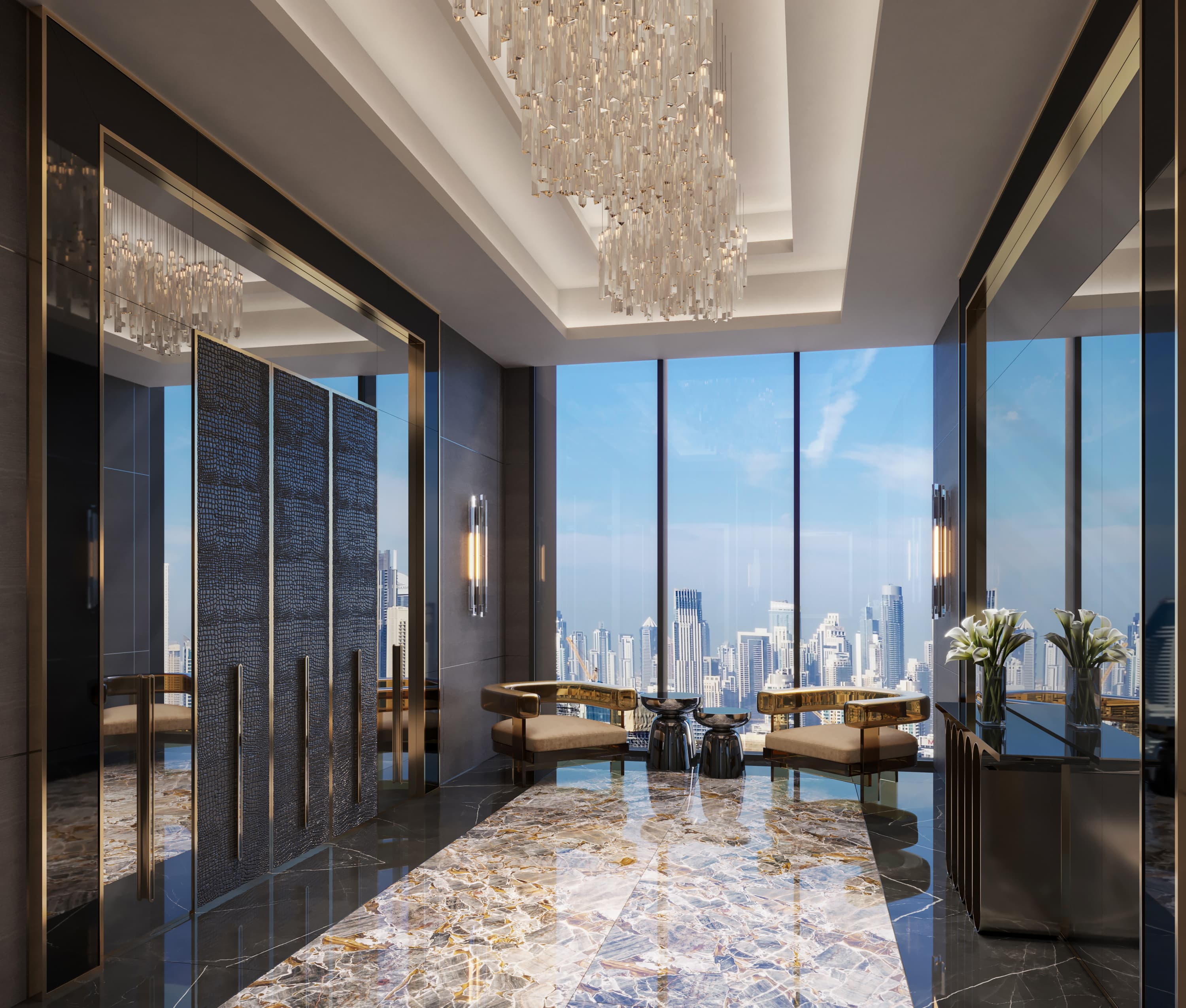 Burj Binghatti Jacob & Co Residences interior 30