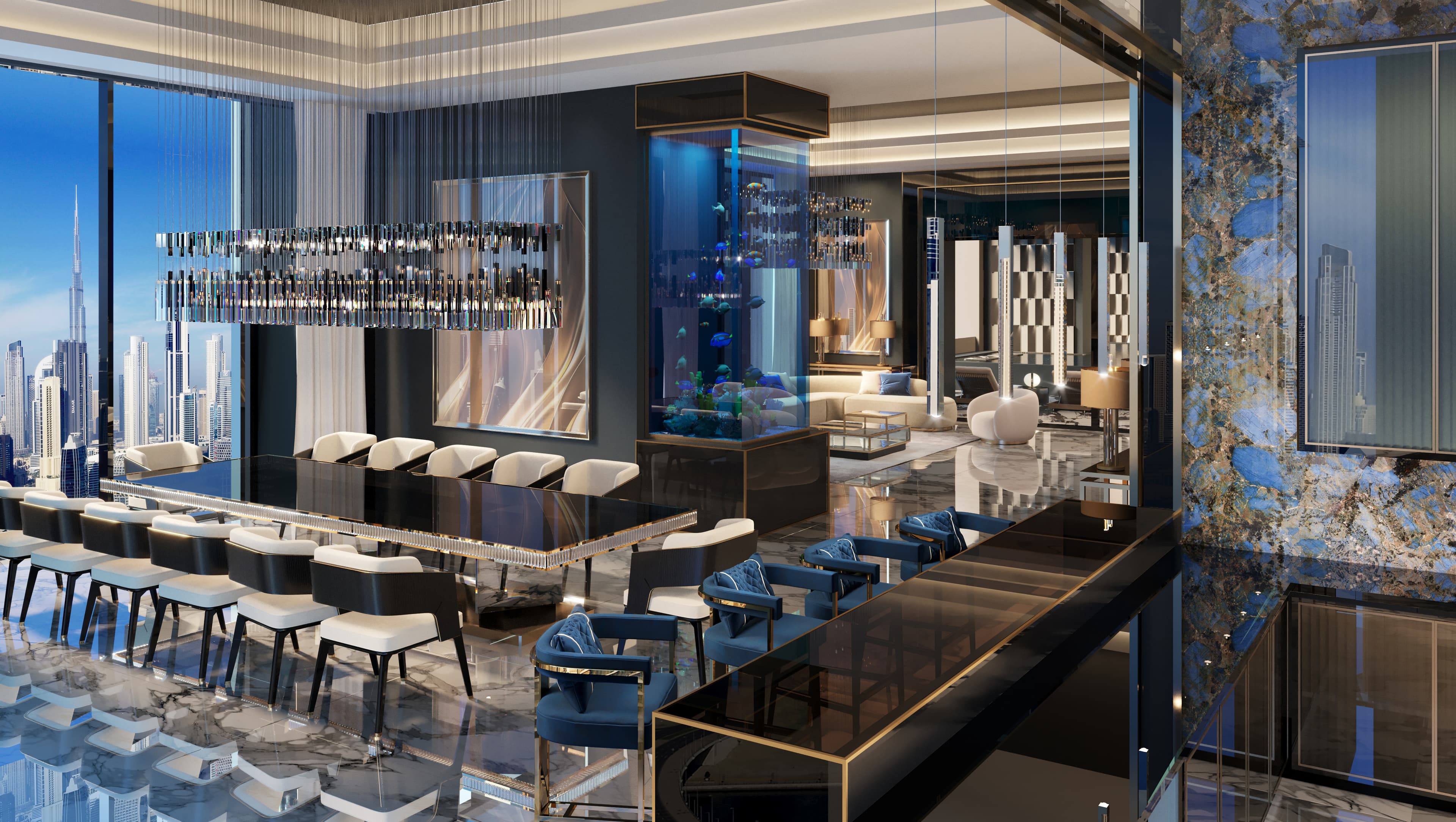 Burj Binghatti Jacob & Co Residences interior 34