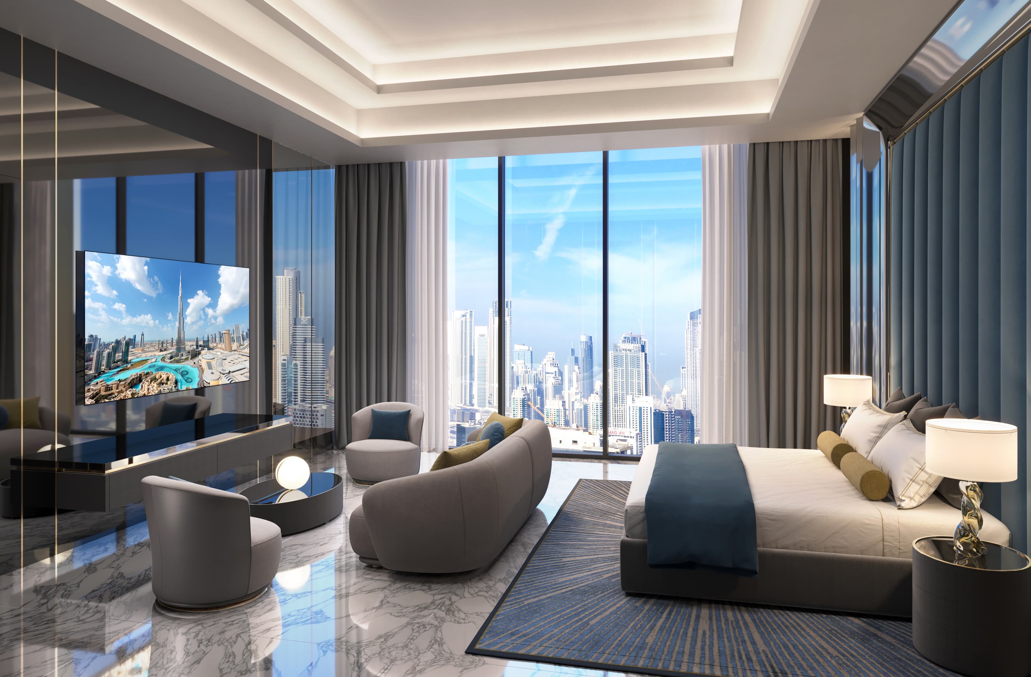 Burj Binghatti Jacob & Co Residences interior 43