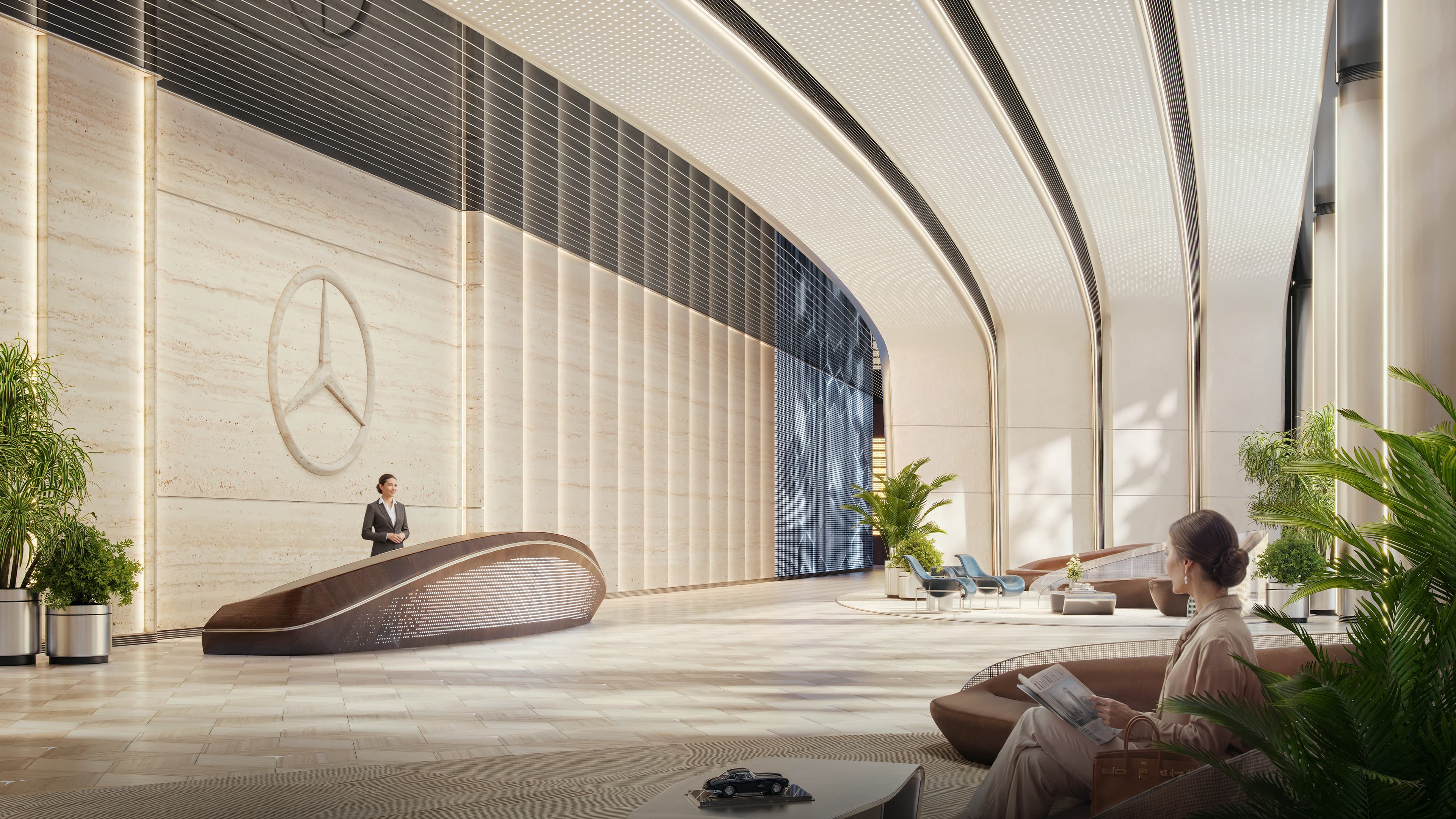 Mercedes-Benz Places interior 1
