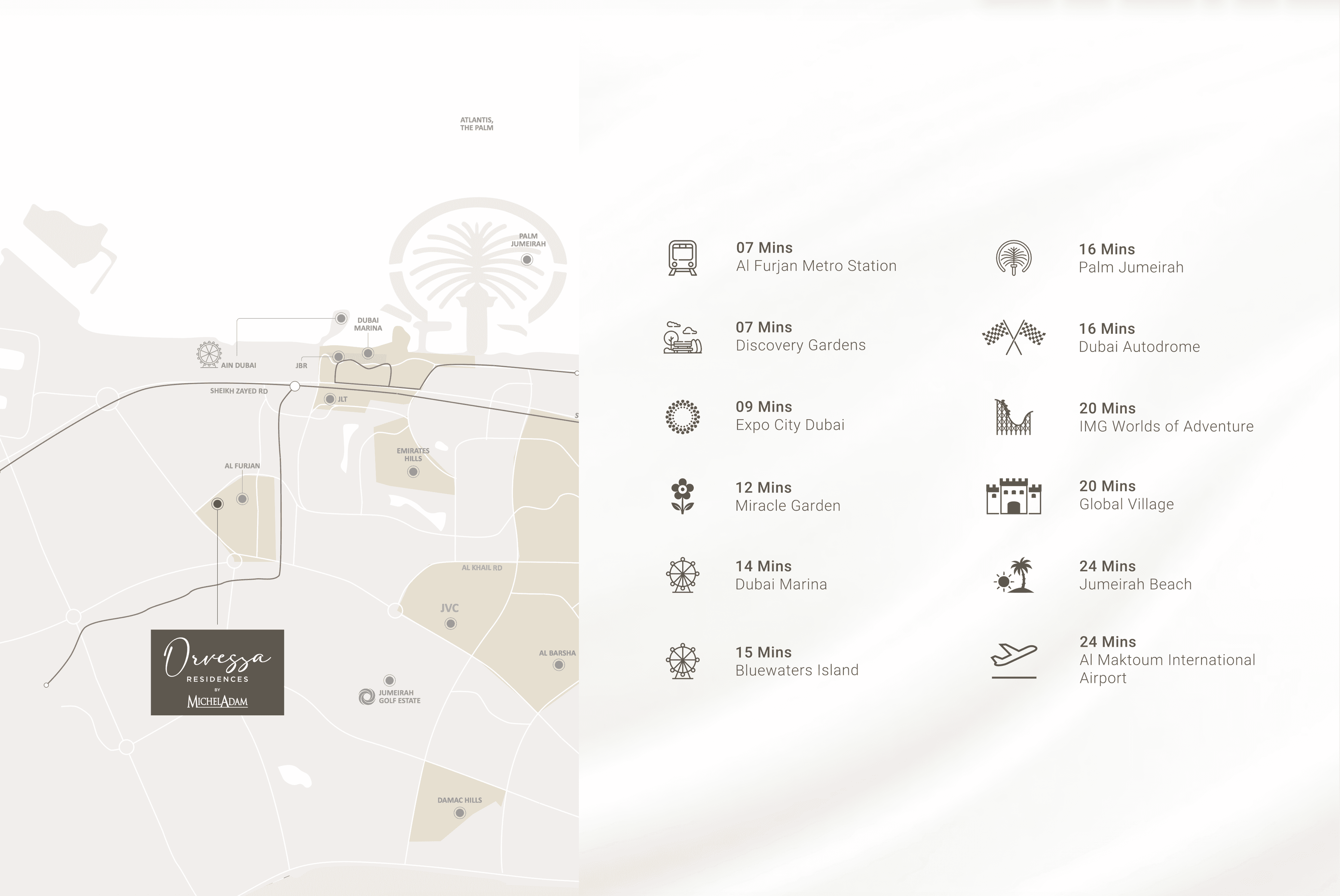 Orvessa Residences by Michel Adam master plan