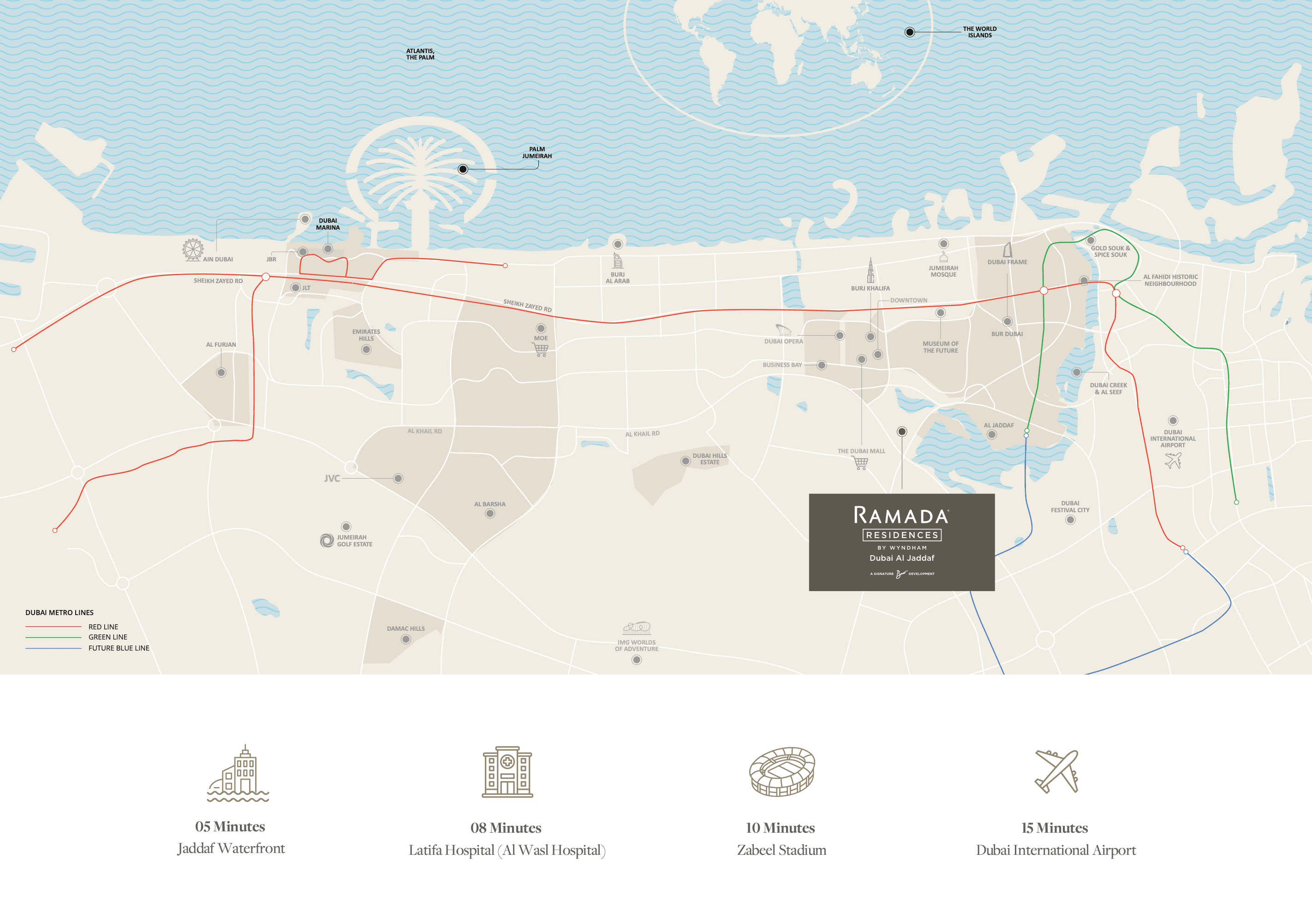 Ramada Residences by Wyndham master plan