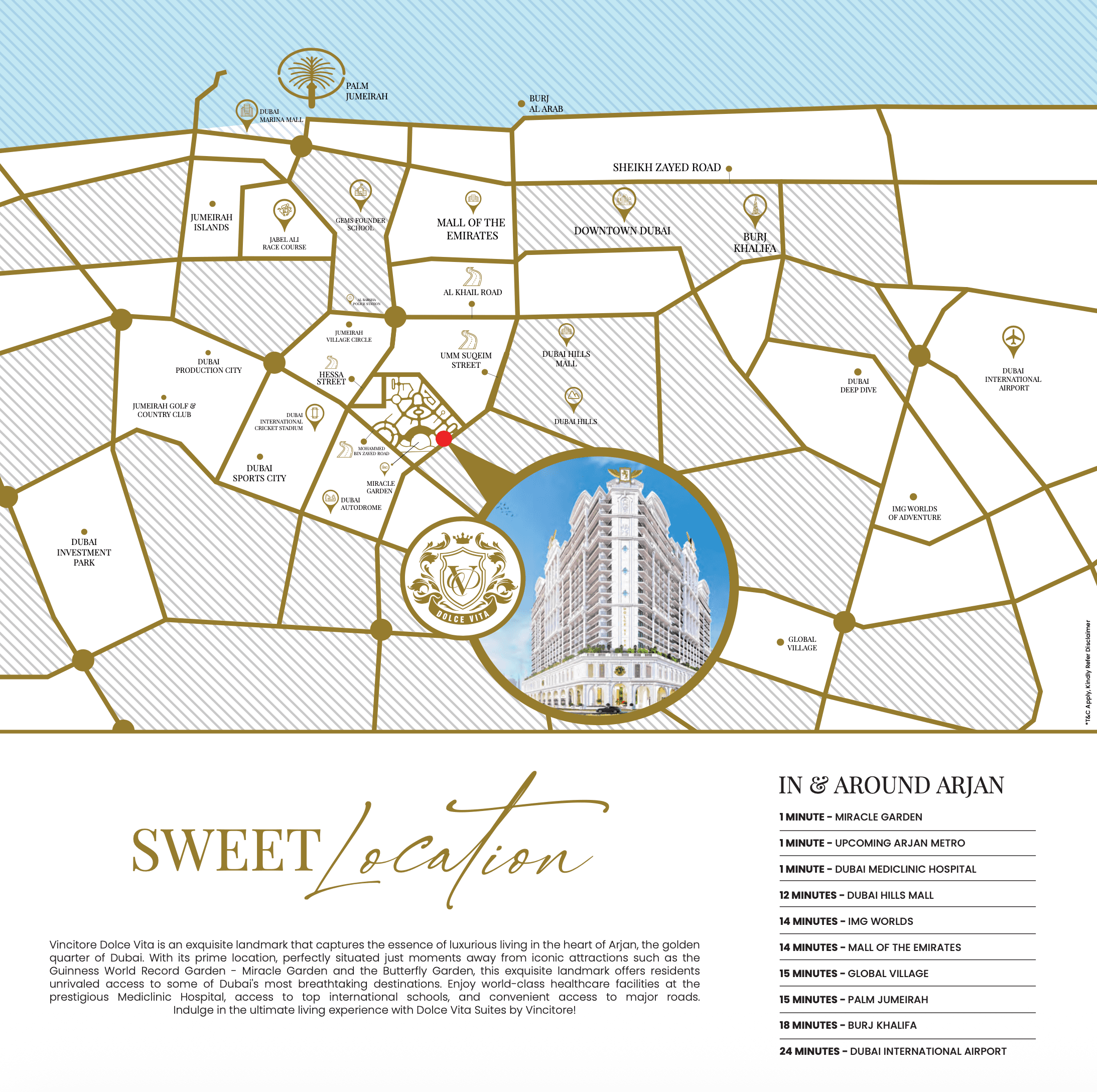 Dolce Vita Residences master plan