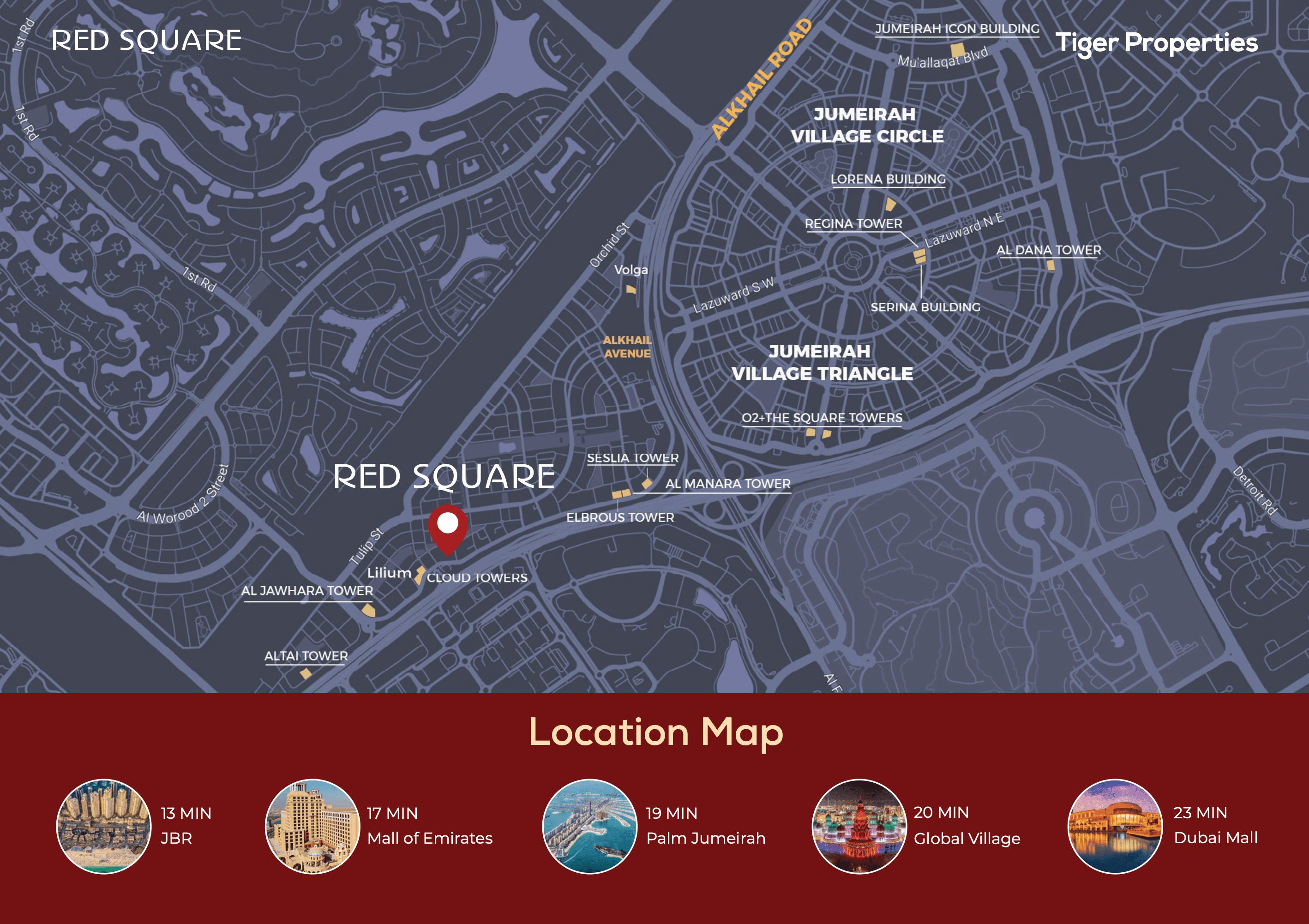 Red Square Tower master plan