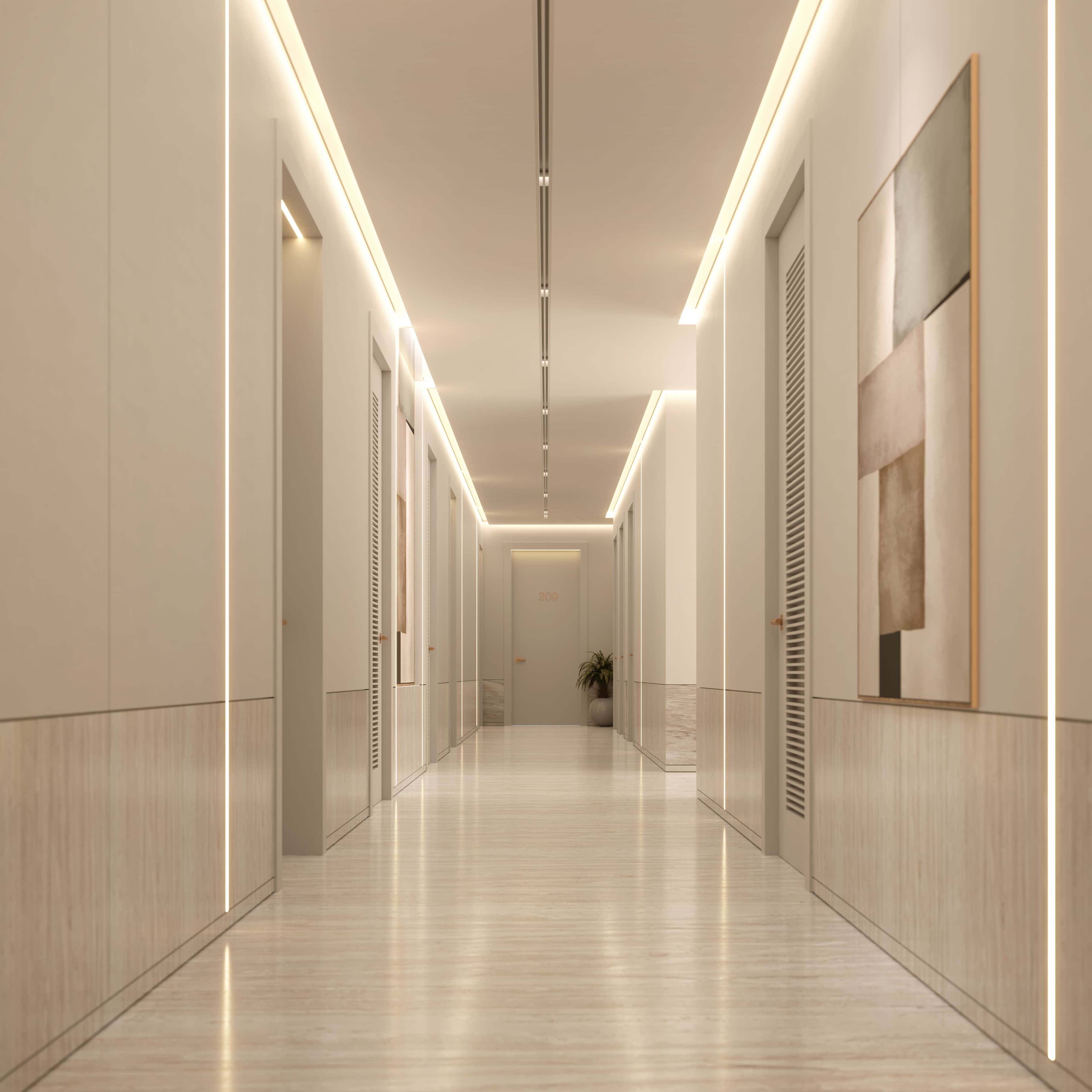 Red Square Tower interior 6