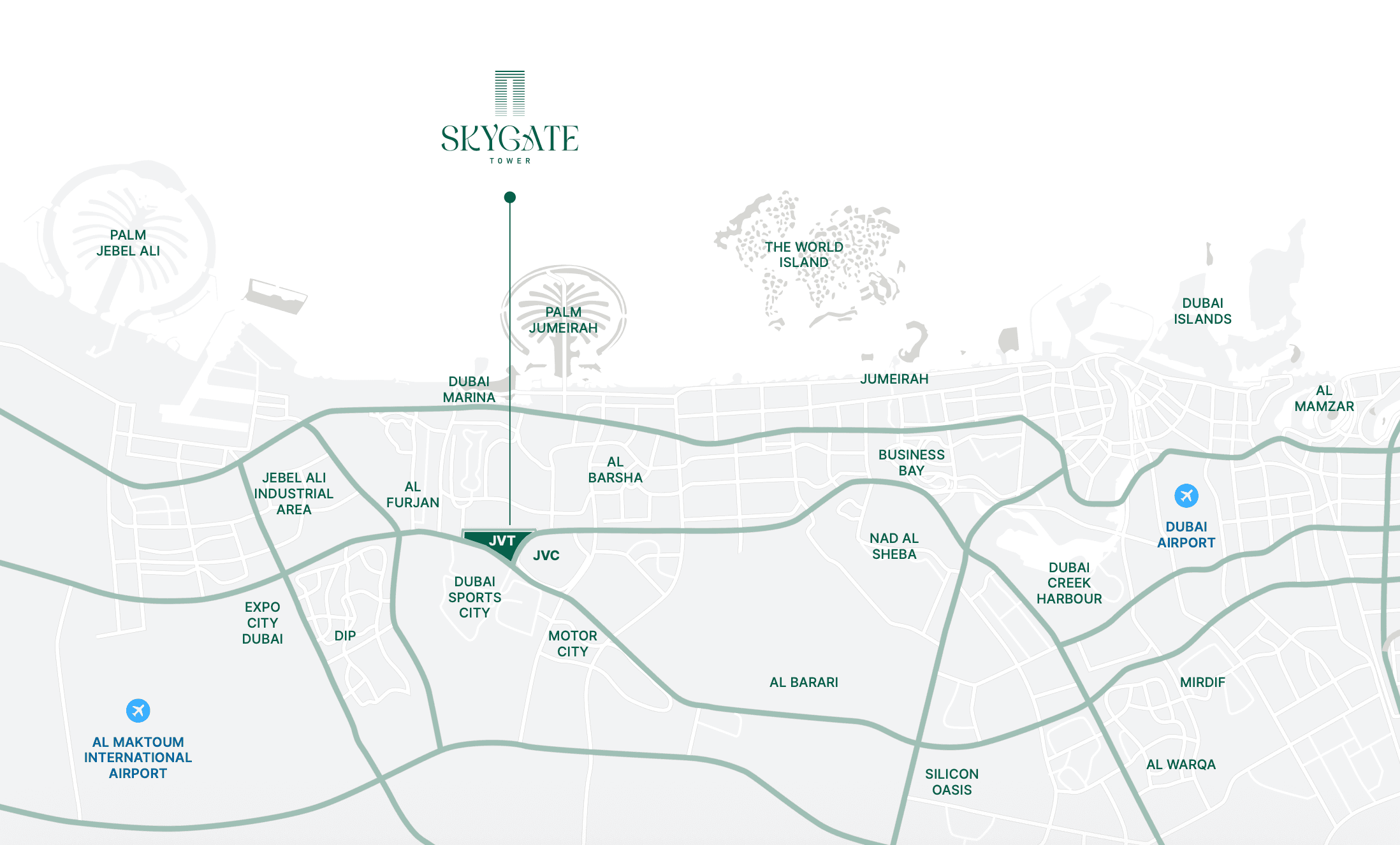 Sky Gate Tower master plan