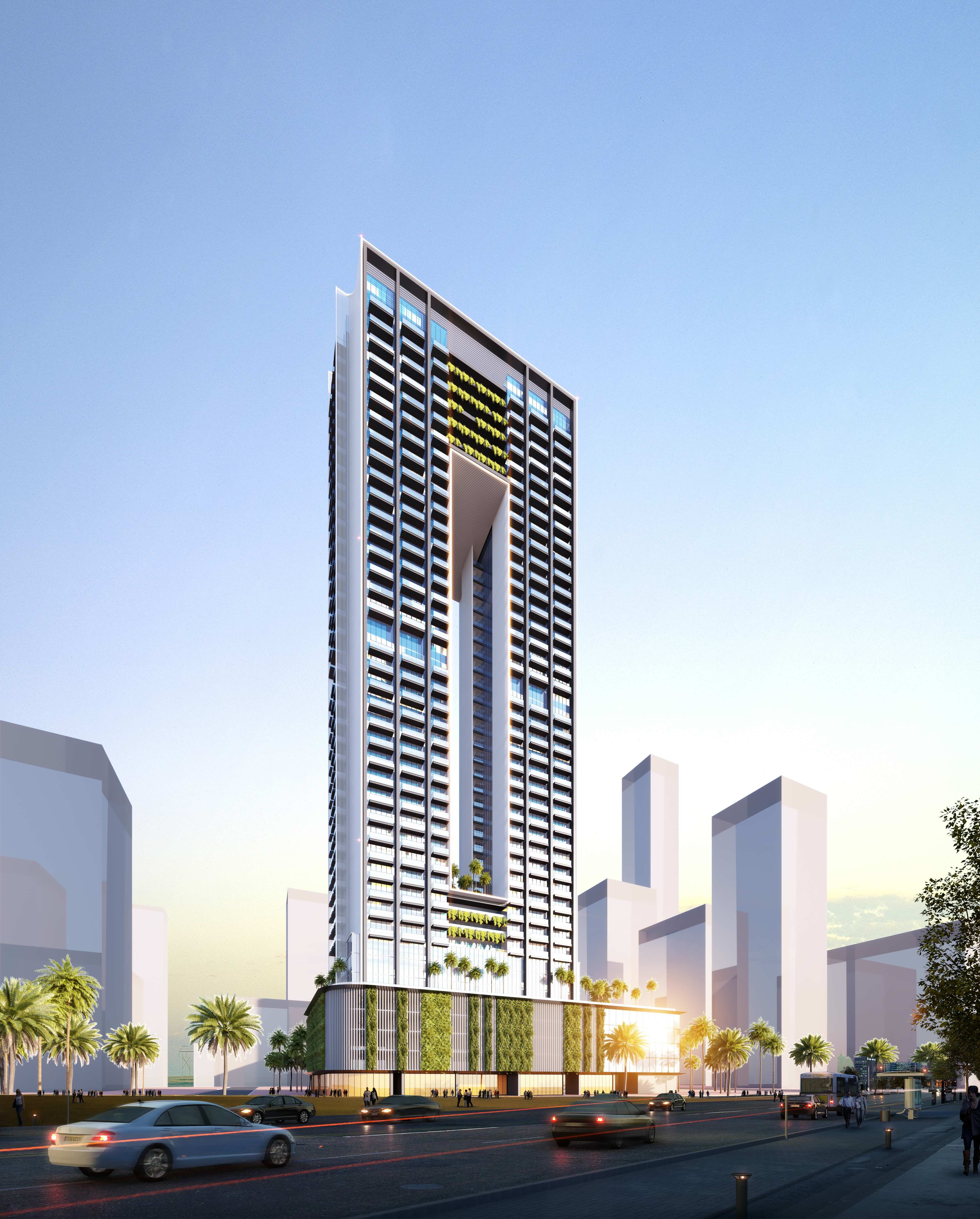 Sky Gate Tower exterior 1