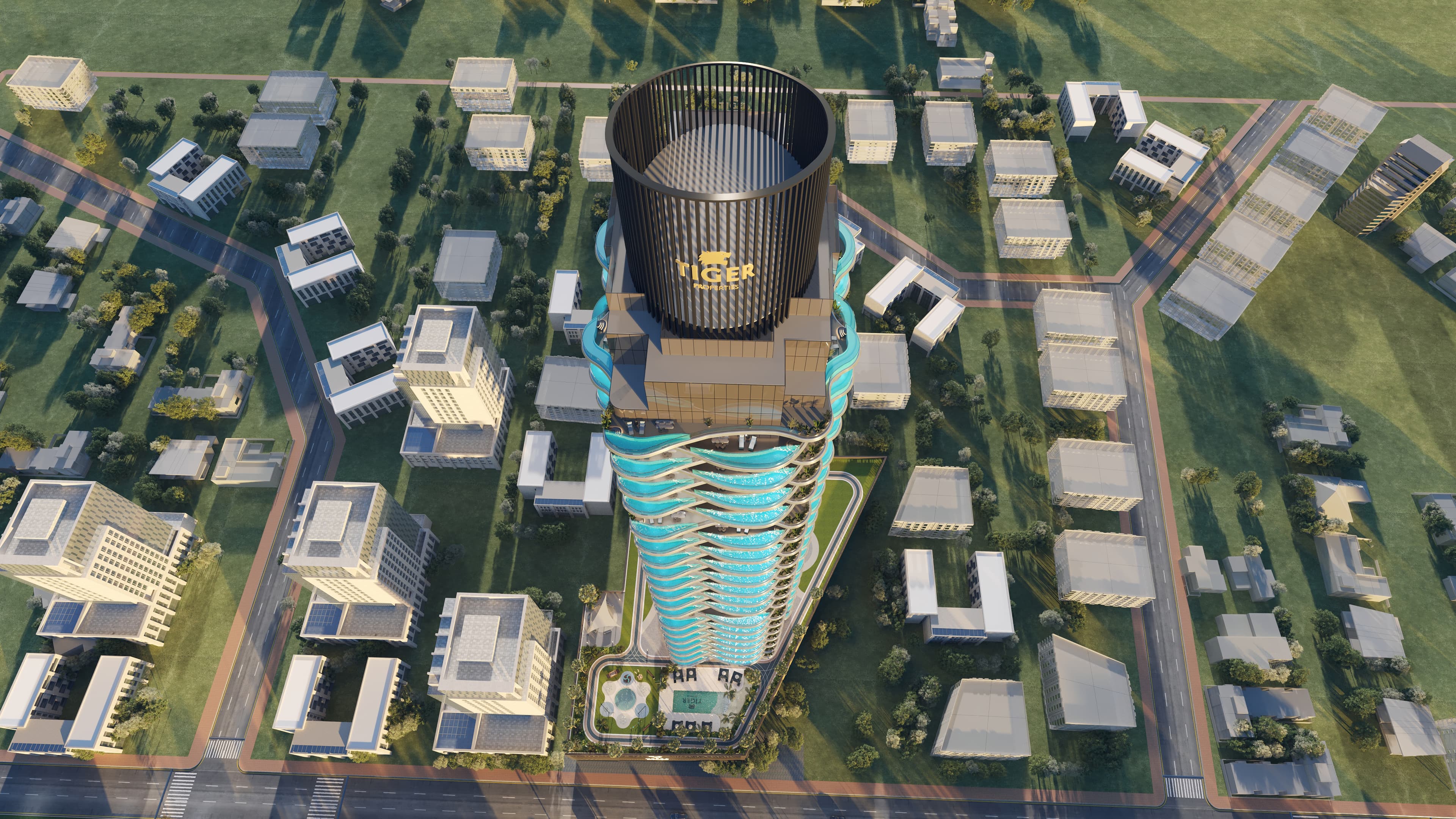 Volga Tower exterior 1