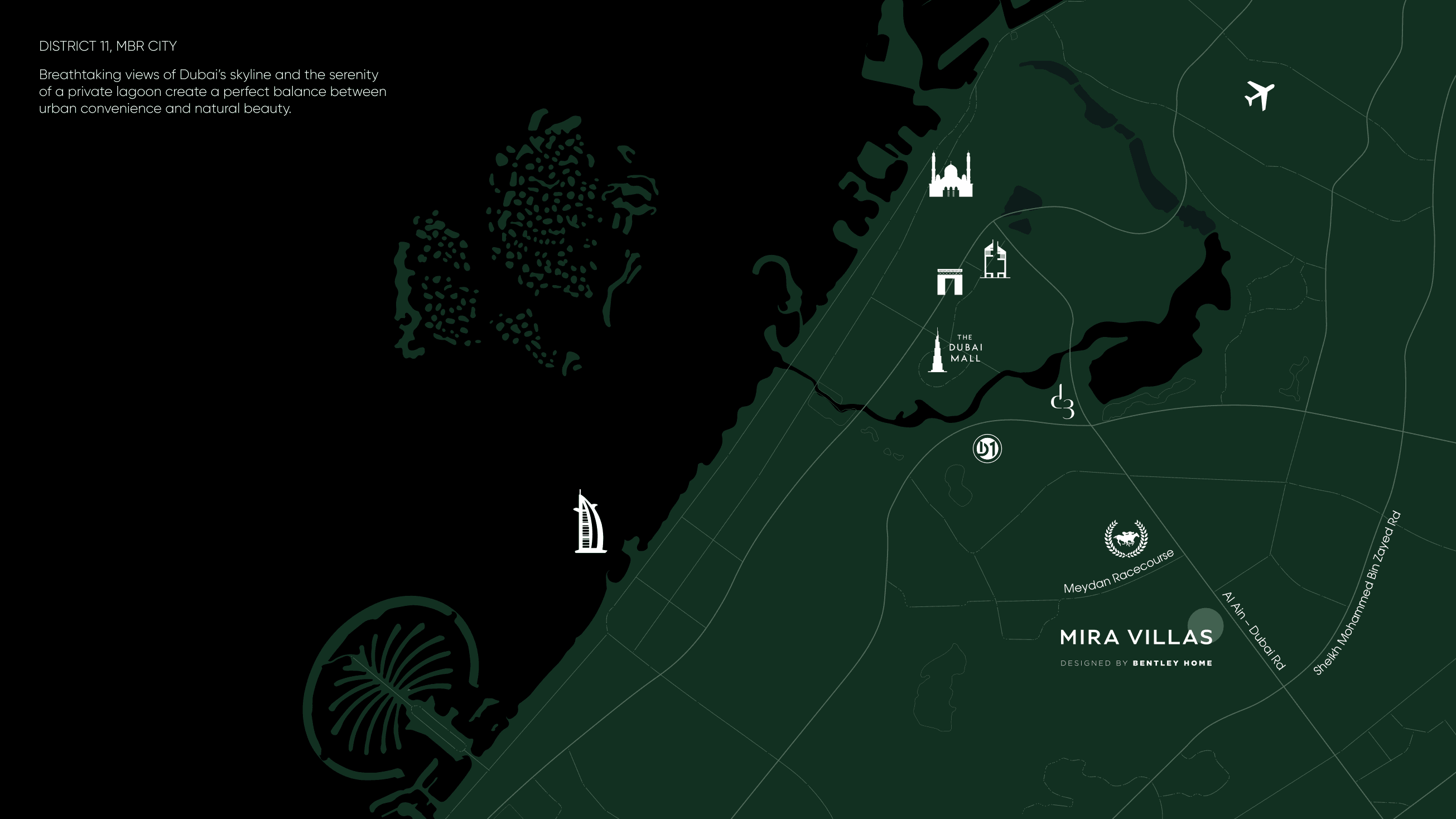 Mira Villas designed by Bentley Home master plan