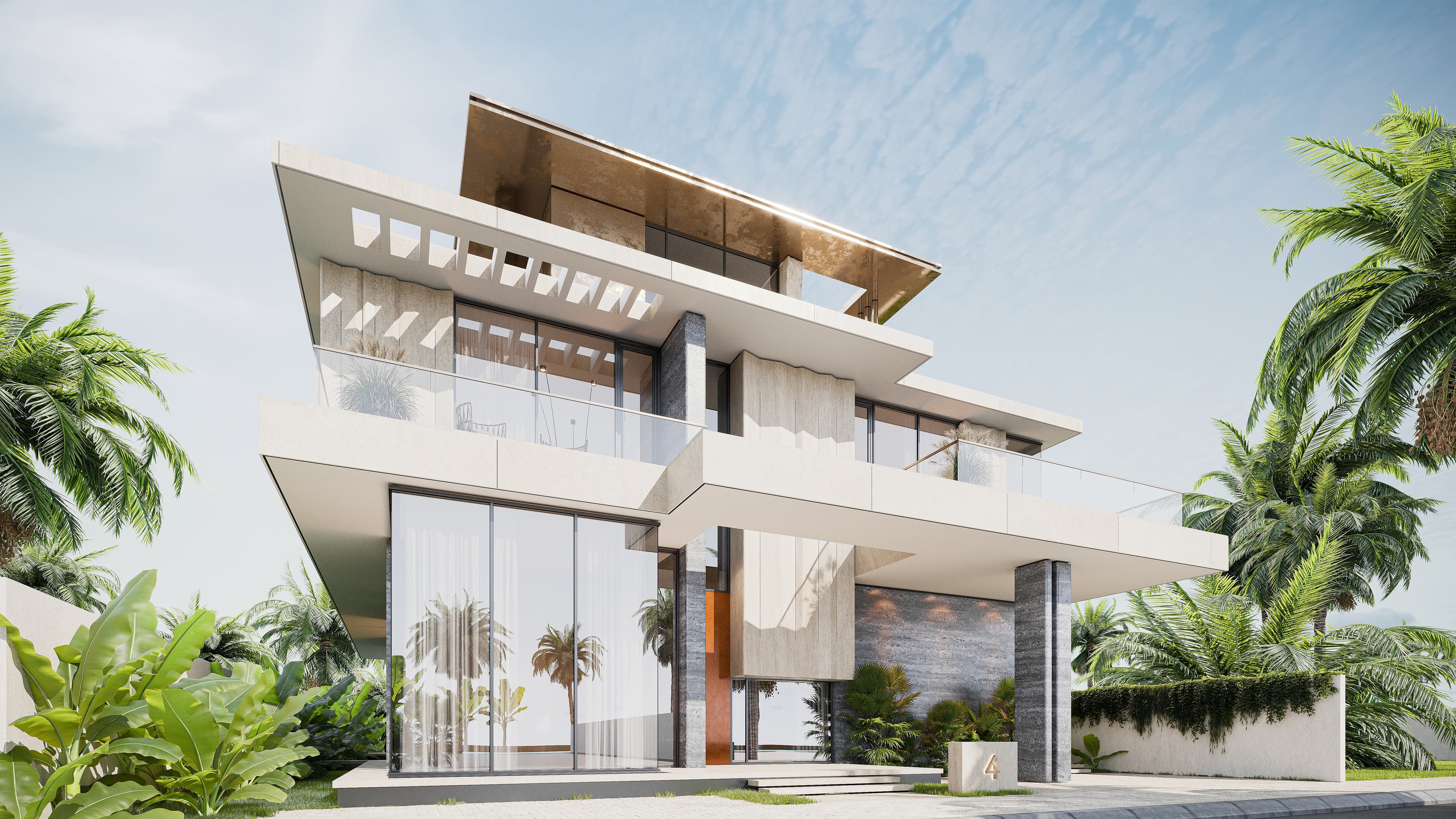 Mira Villas designed by Bentley Home